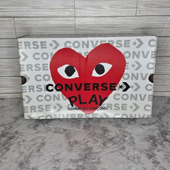 Converse Chuck Taylor All Star 70 Hi Comme des Garcons PLAY Grey Mens 10 171847C - Picture 11 of 11